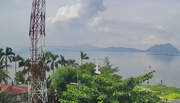 PHIVOLCS observes vog from Taal Volcano 