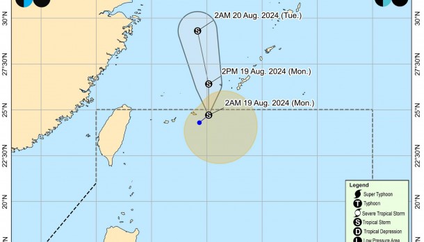 Dindo now a tropical storm; Habagat to bring rains over Batanes 