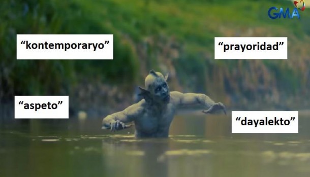 Ang mga 'siyokoy' at 'sirenang' salita sa ating mga Pinoy 